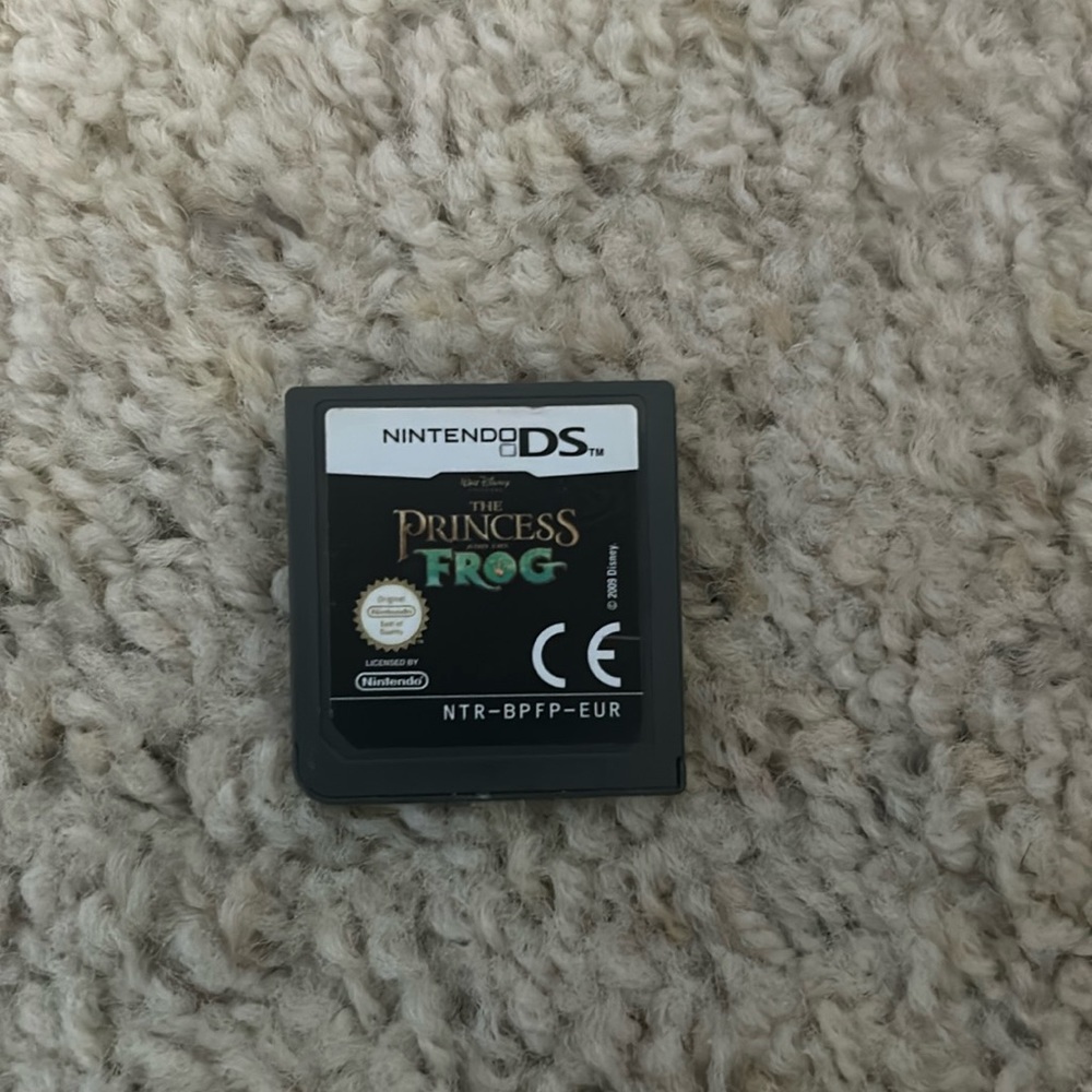Nintendo DS game card : The Princess and the Frog